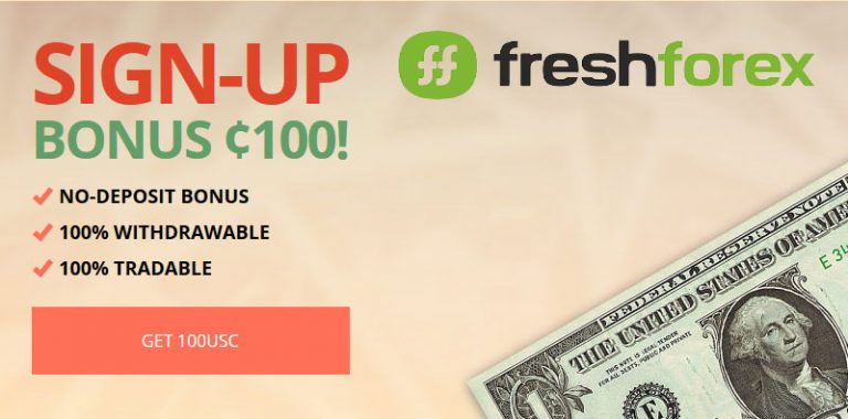 FreshForex No Deposit Bonus